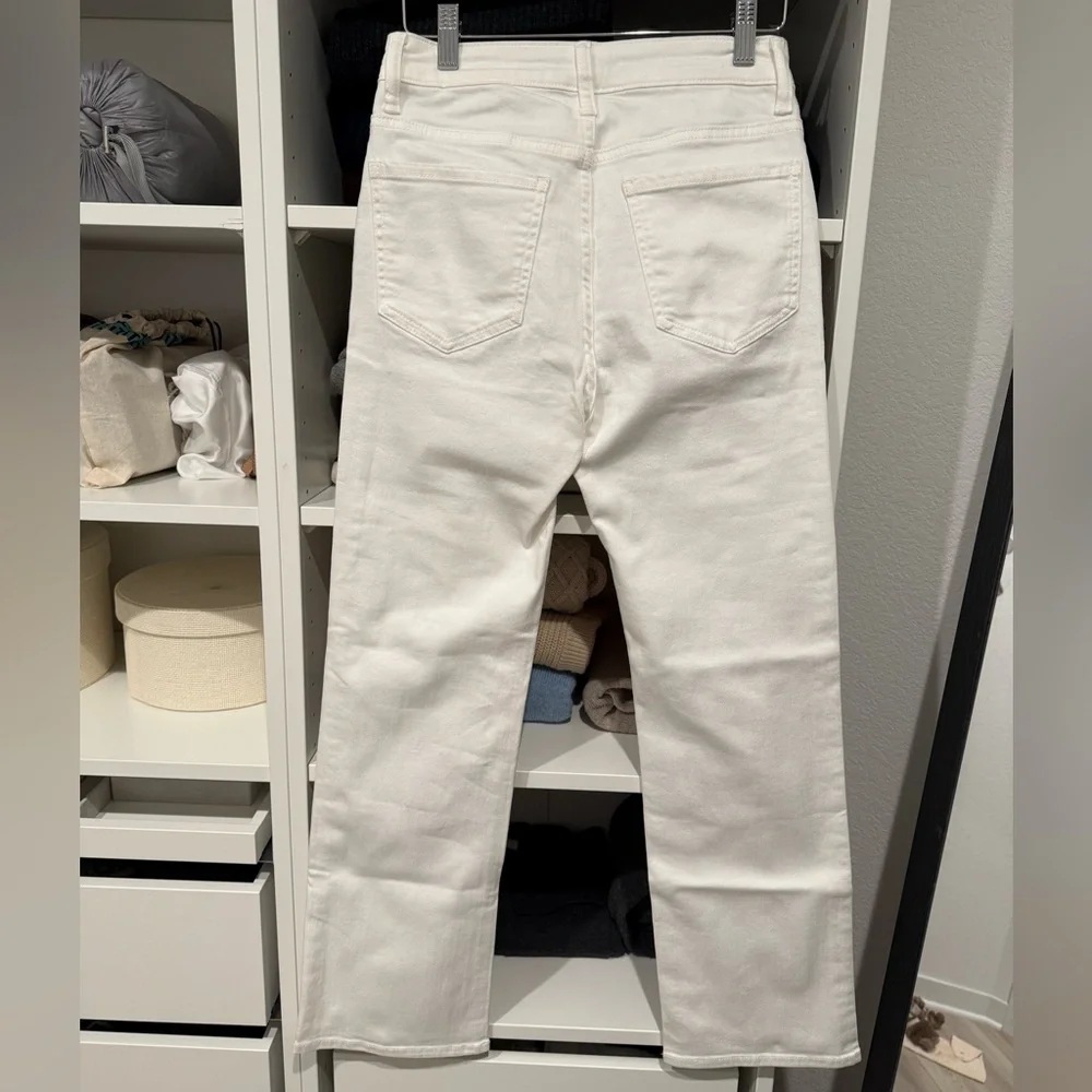 NWT Quince Bella stretch straight jeans size 25 inseam 26 - Picture 3 of 5